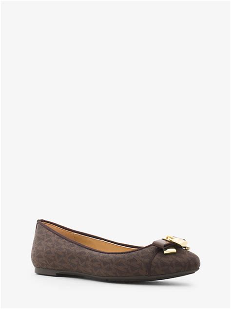 Michael Kors Alice Logo Ballet Flat 